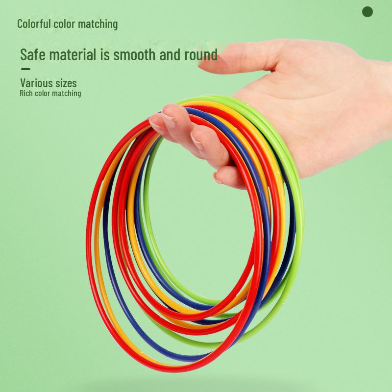 Kids' Ring Toss Game: Interactive Indoor & Outdoor Education Toy for Family Fun and Kindergarten Competitions