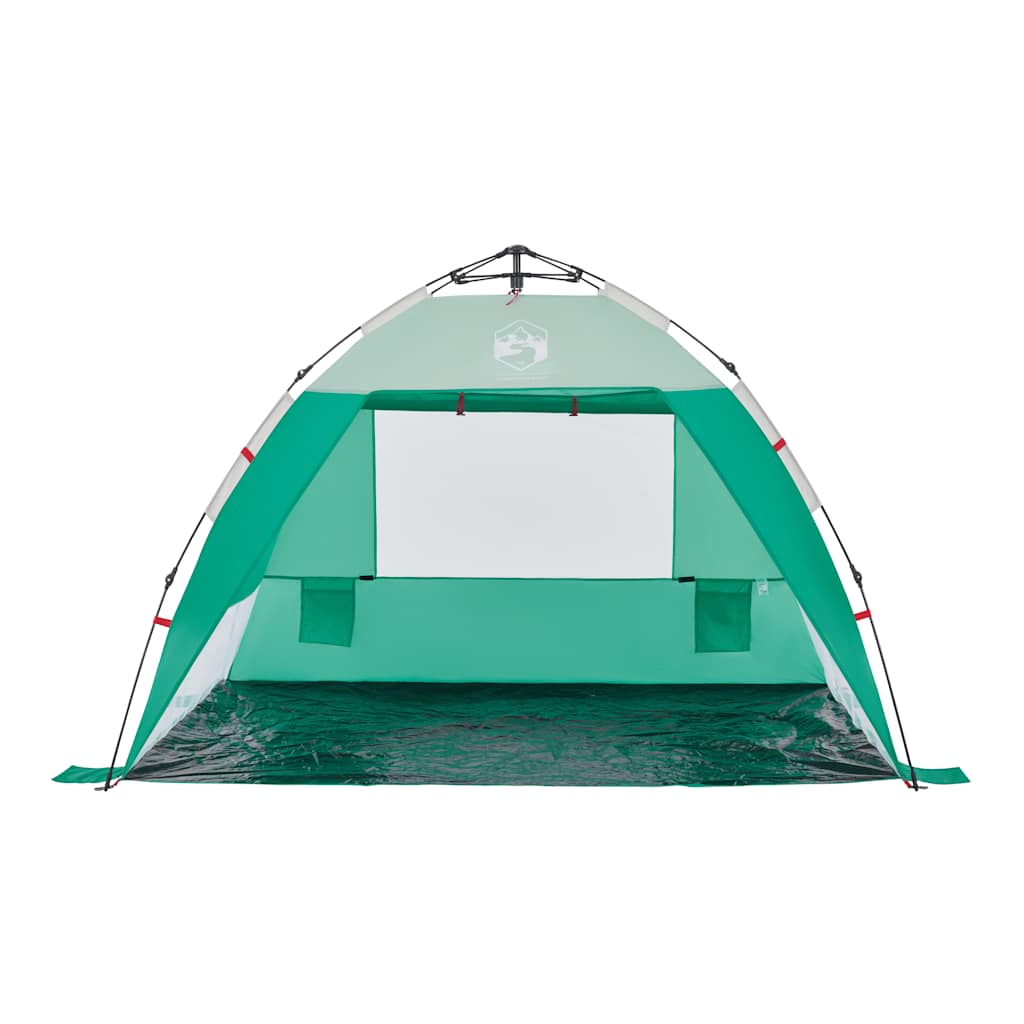 Beach Tent for 2 Persons Sea Green Quick Release Waterproof