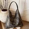 Casual suede large-capacity bag women's new autumn commuting simple and fashionable shoulder bag tote bag