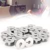 100Pieces Aluminum Bobbins Sewing Machine Coil Roller Sewing Machine Tailoring Part for Industrial Sewing Machines