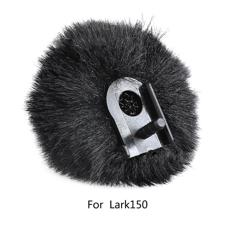 Нагрудный микрофон Ветрозащитный чехол для Lark 150 Интервью микрофон Микрофон для уличной съемки Пушистая ветрозащита