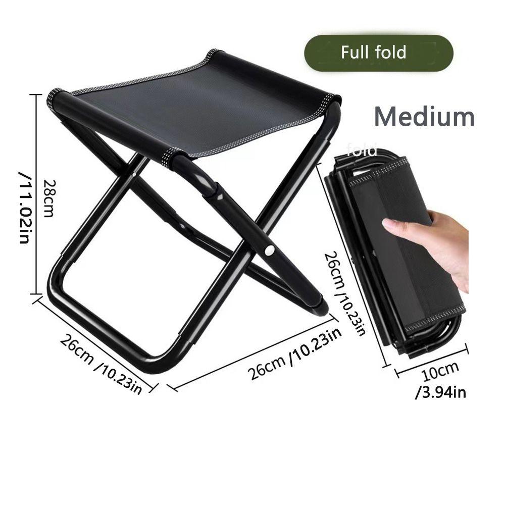 Seat Hiking Tool Pony Stool Bench Foldable Stool Picnic Camping Stool Folding Chair Fishing Chair