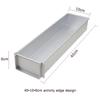 Professional Aluminium Alloy Loaf Bread Mold Long Cake Tiramisu Pan Activity Edge Durable Flat Toast Mold Home