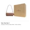 COACH Barrel Artificial Leather Cylinder Bag, Shoulder Bag Small Women's Caramel Brown CDY79-B4XHG