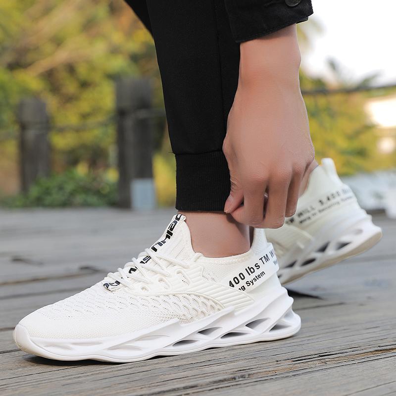 Модная мужская высококачественная обувь кроссовки платформа тренировочная дышащая толстая подошва противоскользящая женская для бега повседневная обувь большой размер