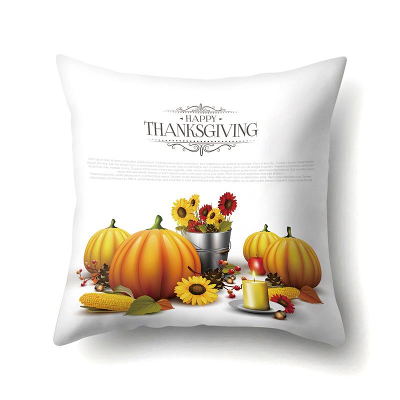 Хэллоуин Наволочка Подушка для поясницы автомобиля Тыква Чехол для диванной подушки Офис Дом Гостиная Наволочка