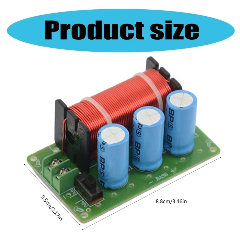 1Pcs Random Color Subwoofer Frequency Divider Subwoofer Crossover Board  for Audio Video Equipment