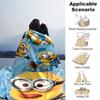 Despicable Minions Adventure Blanket Soft Throw Blanket For Home Bedroom Bed Sofa Travel Office Solid Christmas Blanket
