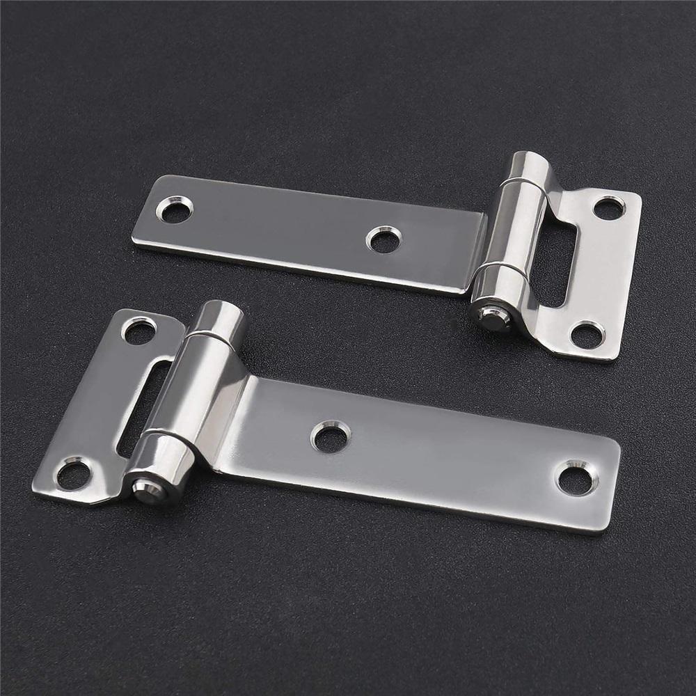 2-Piece Solid Forged 304 Stainless Steel T-Hitch – 135x58mm T-Container Hitch For Trucks, Vans, RVs, Trailers – Highly Polished, Corrosion-Resistant
