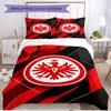 3pcs Duvet Cover Set (1*Duvet Cover + 2*Pillowcase, Without Core), Eintracht Frankfurt Print Soft All‑Season Bedding Set, Home Bedroom Decor Gift