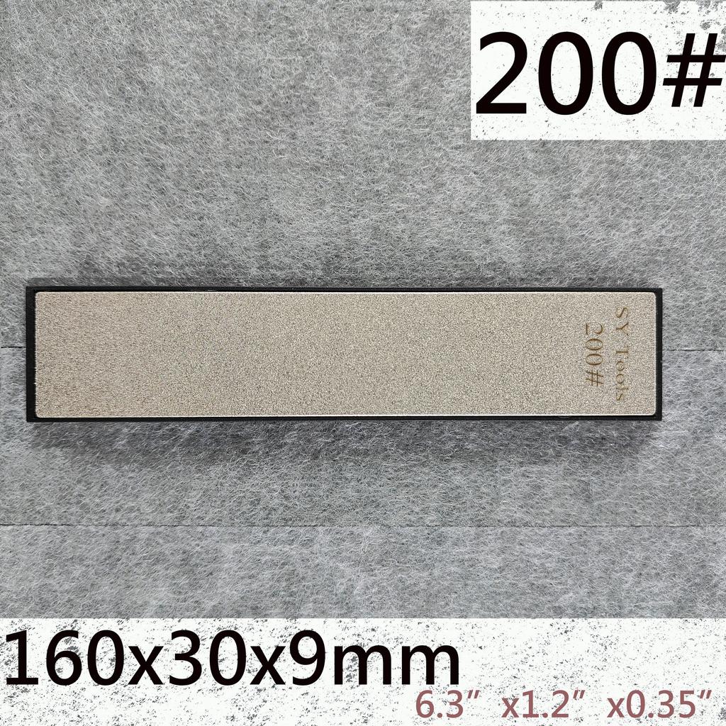 Расширенный алмазный точильный камень, совместимый с точилкой с фиксированным углом заточки для кухонных ножей и садового инвентаря, переносная заточка