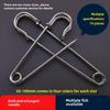 Oversized Thick Safety Pin Brooch for Sweaters & Cardigans
