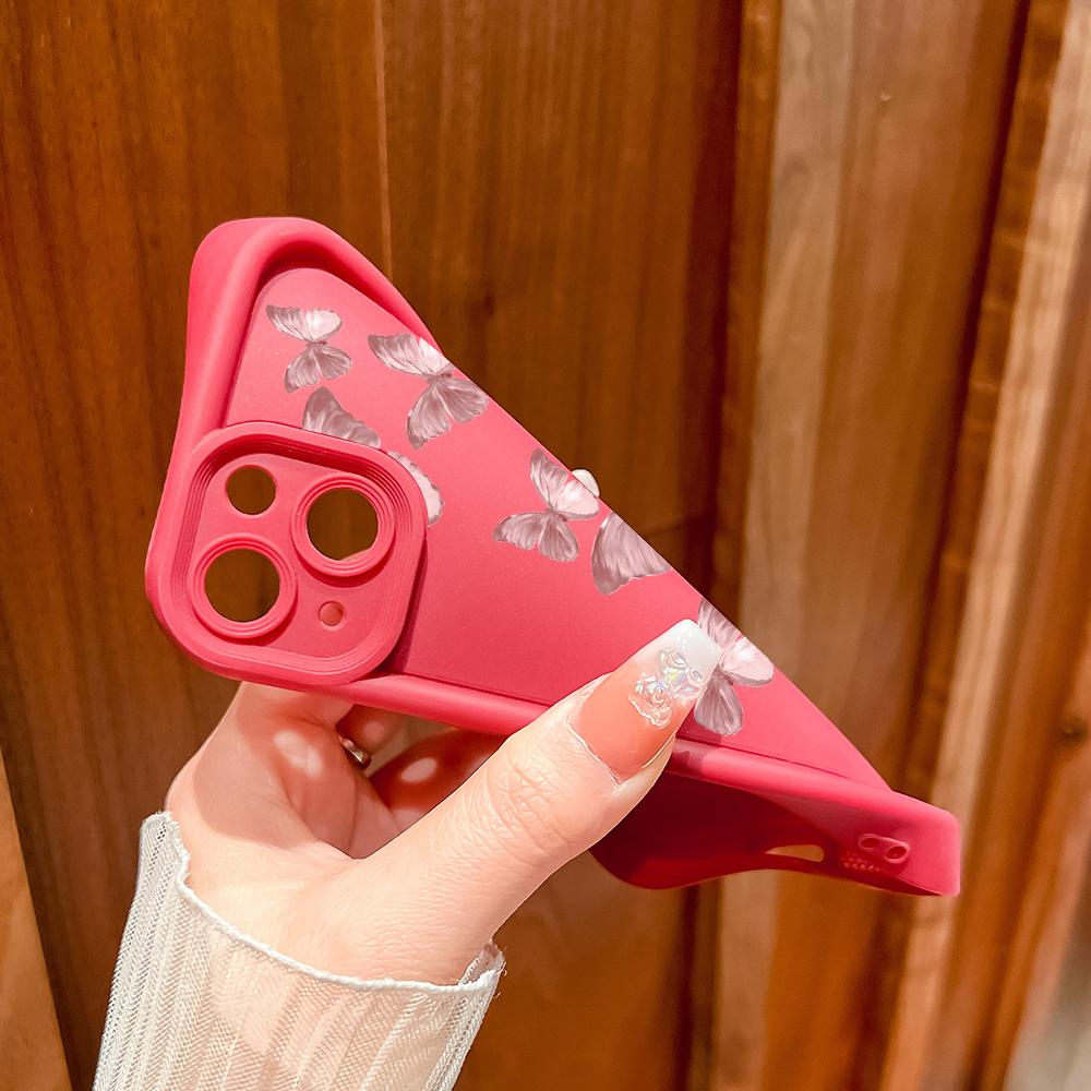 Soft Silicone Phone Casing Full Cover Camera Shockproof Protection Case for iPhone Huawei Honor Samsung Xiaomi Redmi OPPO Realme Vivo Infinix Tecno