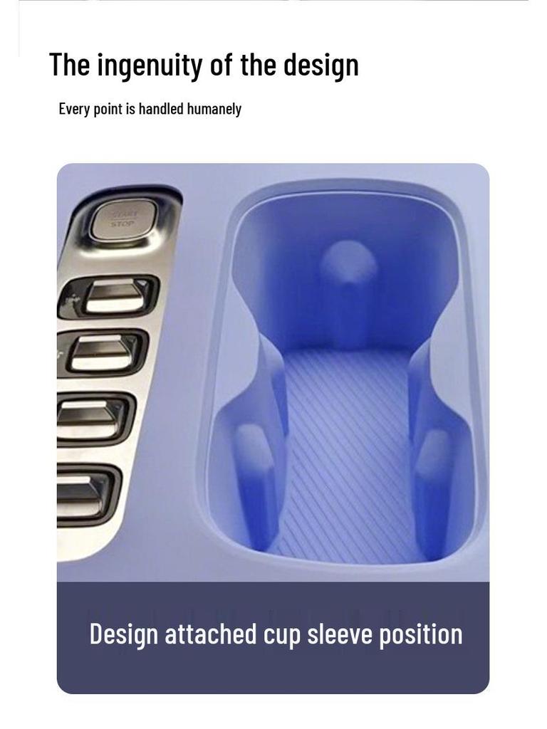 Xiaomi SU7 Silicone Car Console Wireless Charging Anti-Slip Cup Holder Pad