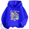 Daily Casual Hooded Top Cute Cartoon Print Winter Street Fashion Kids Wear Peppa Pig Boys Girls 3 14
