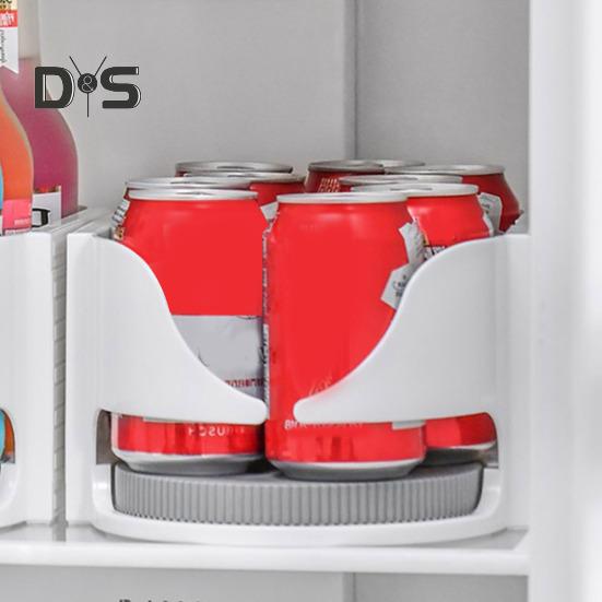 Ленивый холодильник, ящик для хранения, поворотная полка, вращение на 360 градусов, большая вместимость, противоскользящий дизайн, вращающаяся полка для хранения на кухне