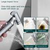 Chrome Shattaff Shower ABS Toilet Sprayer New Handheld Faucet  Bathroom