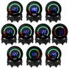 2" 52MM Цифровой автомобильный прибор Тахометр BAR PSI Буст Вакуум Температура воды Температура масла Давление масла Вольтметр Соотношение воздух-топливо Температура выхлопных газов EGT