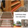 100cm Glow-in-the-dark Home Non-slip Strip School Stairs Step Strip Bathroom Non-slip Tape Luminous PVC Tape Edge Strip