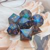Resin Pointed Dice for DND & COC: Multifaceted Solid D6 for Board Games & RPGs