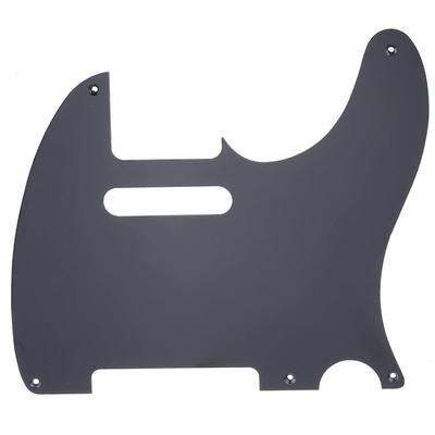Musiclily Pro Пикгард для Telecaster с 5 отверстиями, Сделано в Японии для электрогитар Fender Japan Tele, Черный, 1 шт.