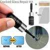 1 Set Cracked Glass Repair Kit Windshield Kits DIY Cars Window Tools Glass Scratch Repair Kit