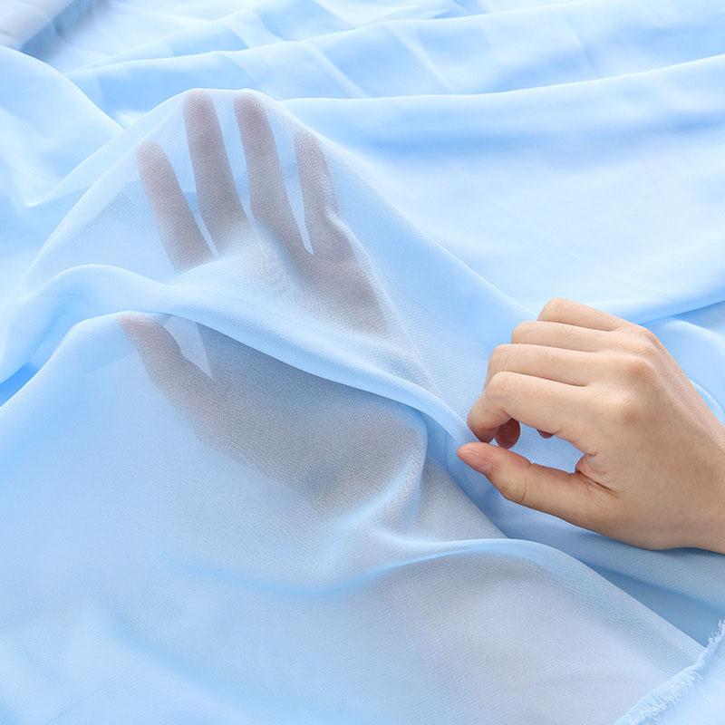 Летние шифоновые ткани, платье, одежда, материал, драпировка, удобная, однотонная ткань, шитье, ручная работа, аксессуары для одежды своими руками