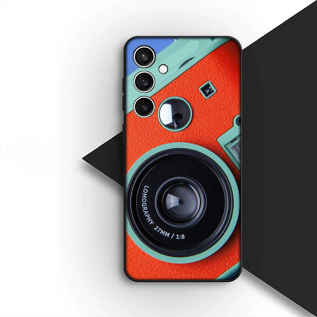 Phone Cover for Apple iPhone 17 Pro XS Max Air 6 Plus X 5 + SE 2022 SE2 16E XR Case Retro Camera Vintage Cassette Tape Old