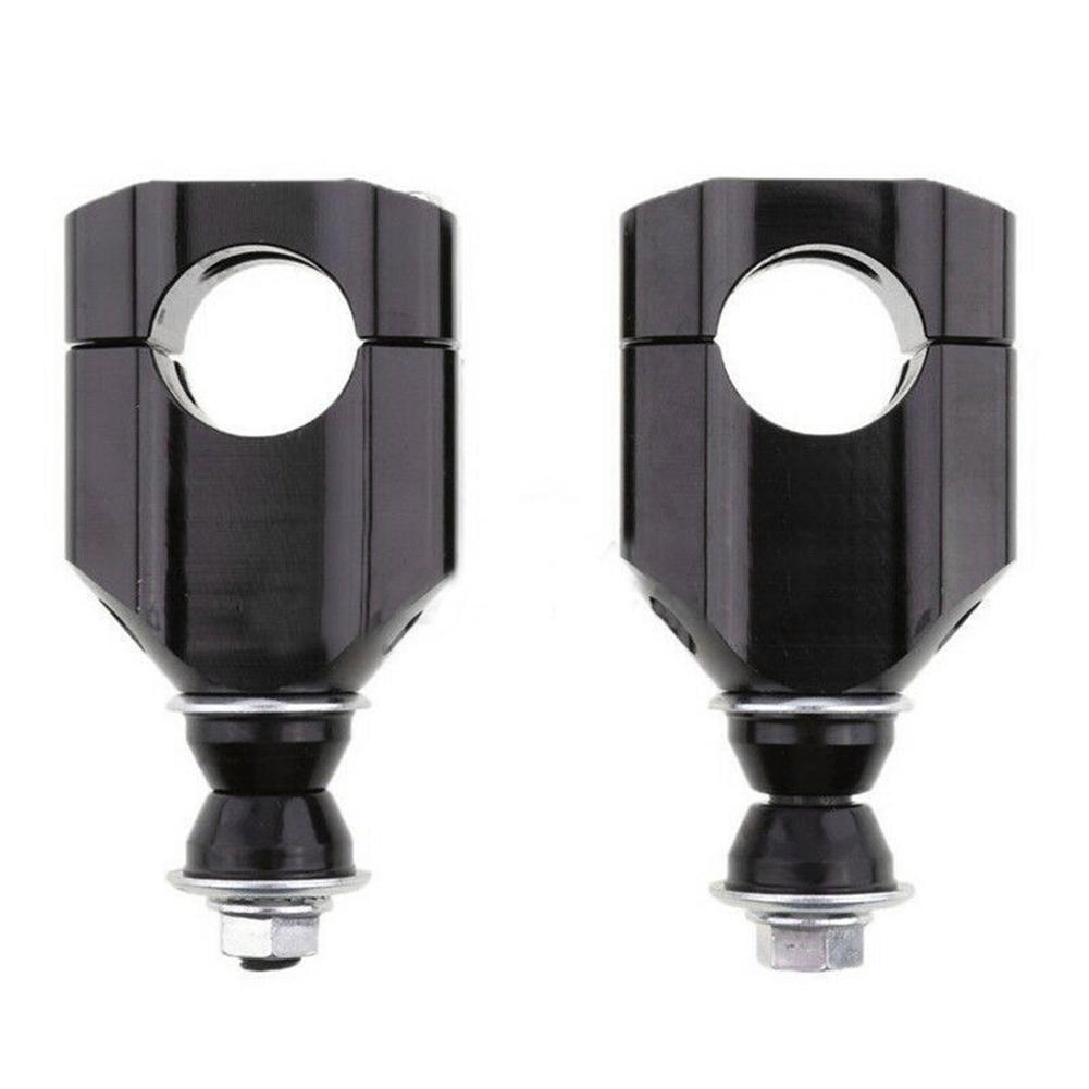 2 шт., 28 мм, алюминиевый универсальный руль с ЧПУ для мотоцикла, толстая планка, зажимы для крепления, стояки, подъемник для велосипеда-байка, мотоцикла 1 1/8 дюйма