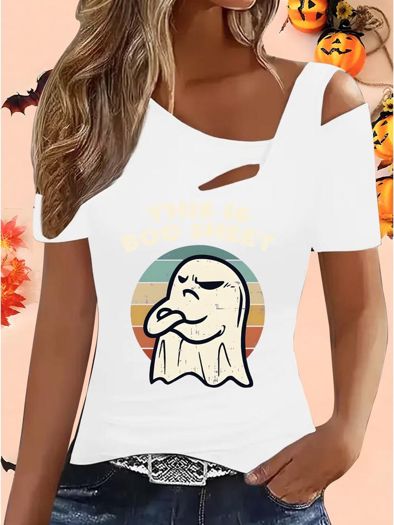 Women's Loose Halloween and Christmas Gift Tops Blouse Shirt