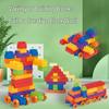 Large Particle Educational Building Blocks for Toddlers - Plastic Toys for Kindergartens and One-Year-Olds