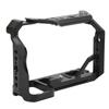 Aluminum Alloy Camera Cage with 14 Inch 38 Inch Threaded Holes Cold Shoe Mount for Sony A7M4