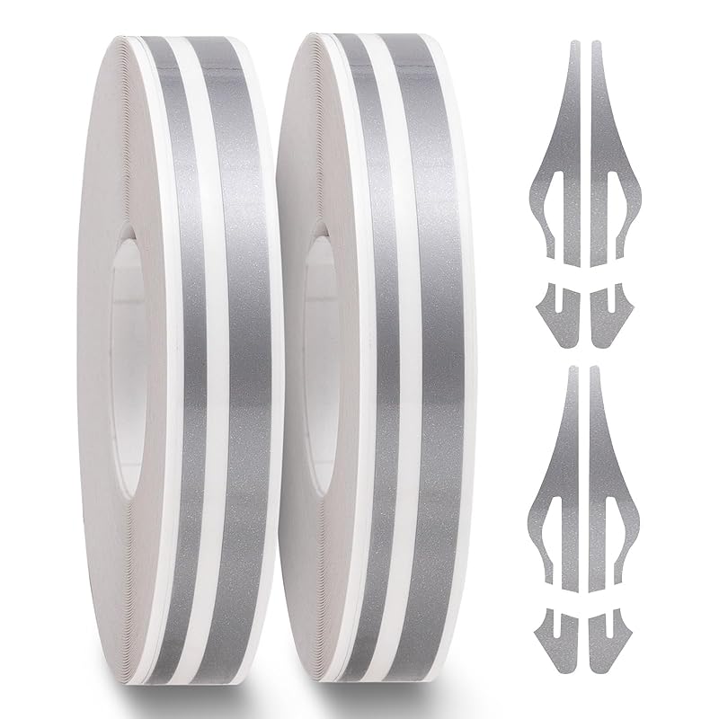 Spurtar Car Ptripe Tape, 2 Rolls X 32Ft Ptriping Automotive Tape Racing Stripes, Black Vinyl Ptripe Decals For Car, Motorcycle And Boat DIY