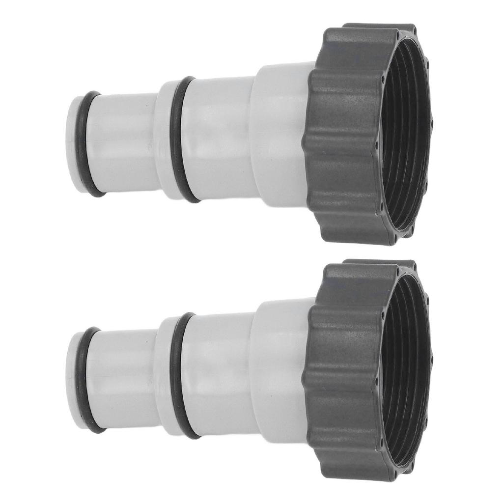 Резьбовой адаптер для шланга бассейна с хомутом Комплект соединителей для шланга насоса бассейна с хомутом и шайбой для 1,5 1,25