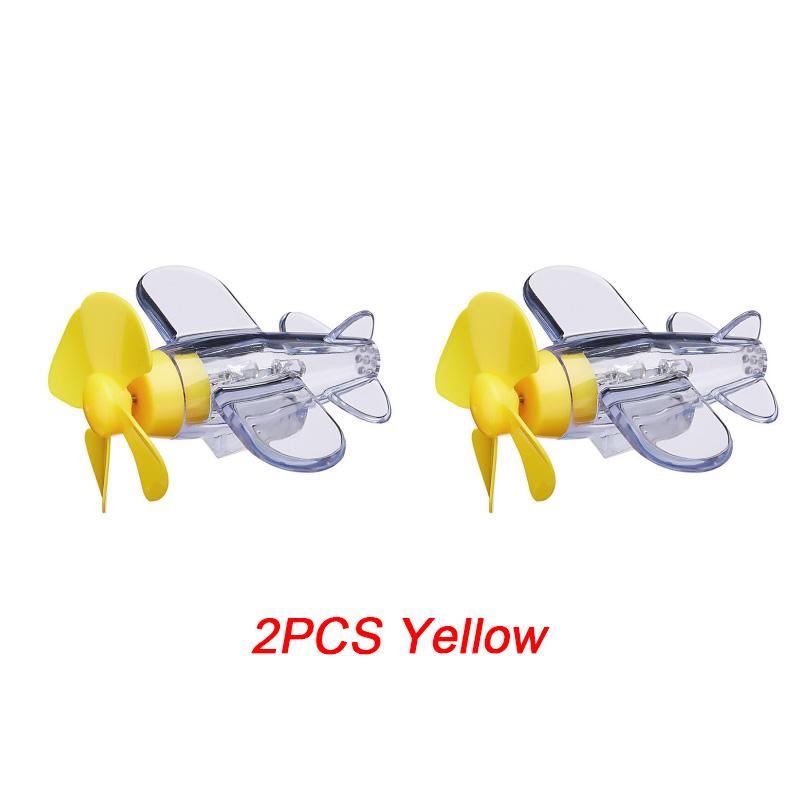 Ветряные светодиодные украшения для самолетов, мотоциклов, руля, зеркала заднего вида автомобиля, вращающиеся светодиодные фонари, украшения