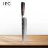 Kitchen Chef Knife Stainless Filleting Knives Santoku Meat Cleaver Knife with Laser Damascus Pattern Household Cooking Tools