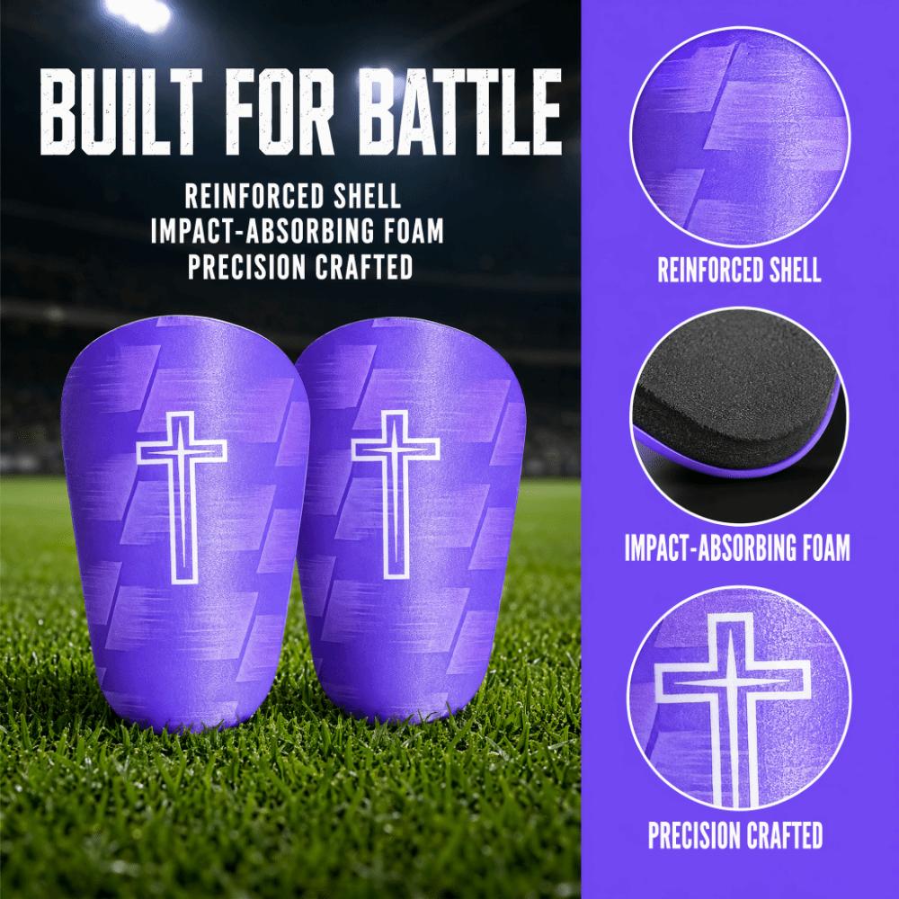 1 Pair Impact Reduction Shin Pads Comfortable Protective Equipment Soccer Shin Guards Football
