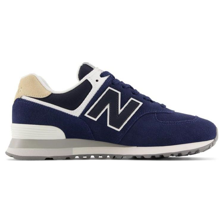 New Balance Кроссовки унисекс 574 Midnight Blue белые U574NL2