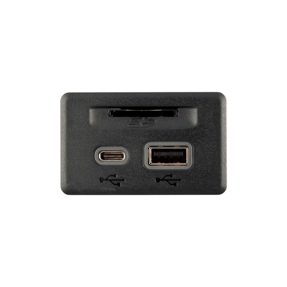 USB Аудио Вспомогательный Разъем Гнездо Сборка Для GMC Sierra 1500 Acadia Cadillac