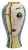 Vase Art Face Cm Ø 28X50
