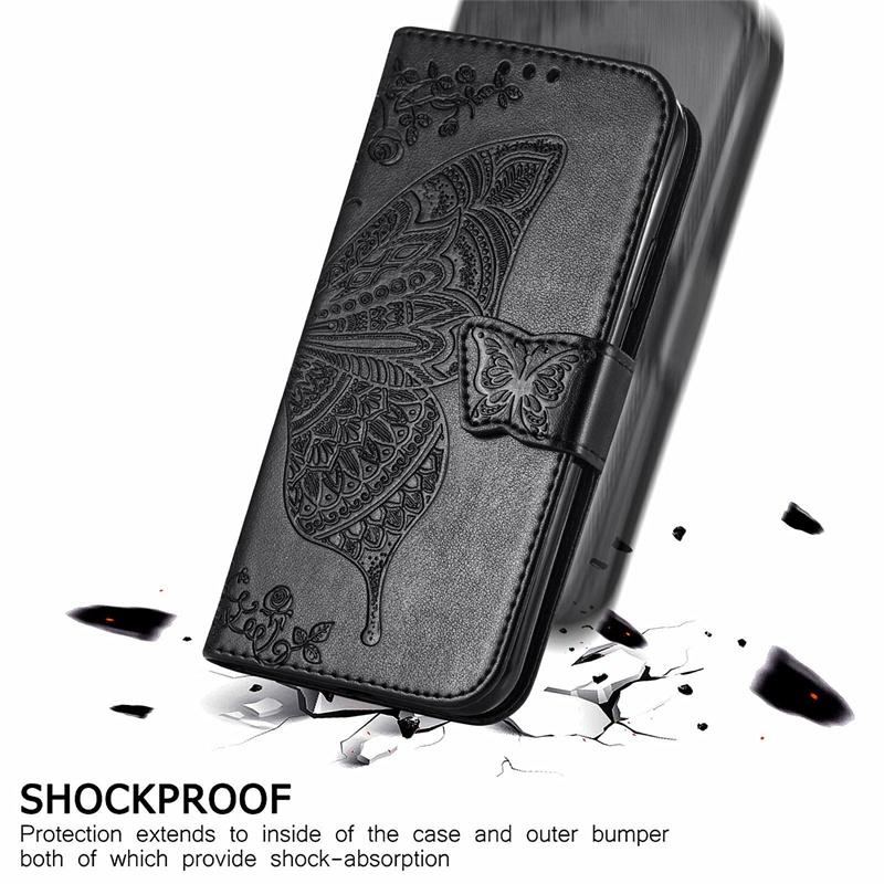 For Nokia HMD Pulse Pro Plus Case Flip Leather Wallet Cover Card Holder Cute Butterfly