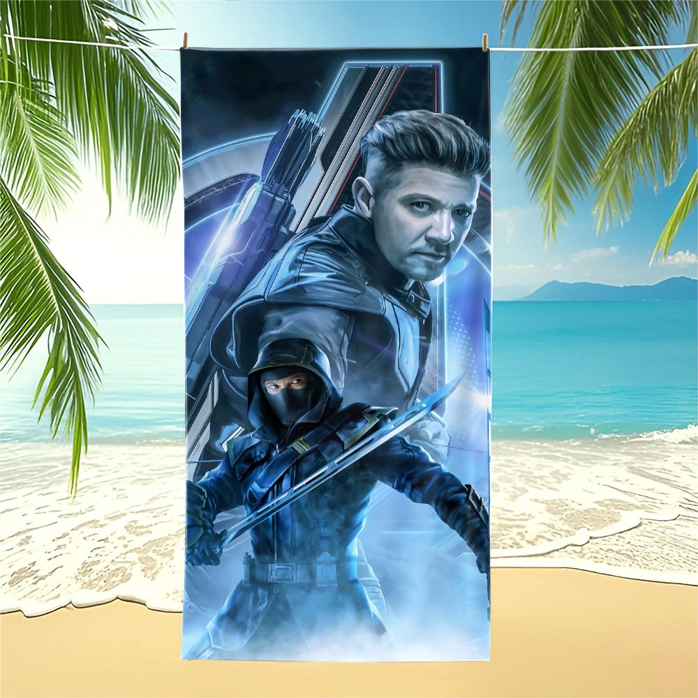Hot Marvel Studios Classic Logo Beach Towel Pool Towel Camping Towel,Ultra Soft Absorbent For Beach Swimming Camping Travel
