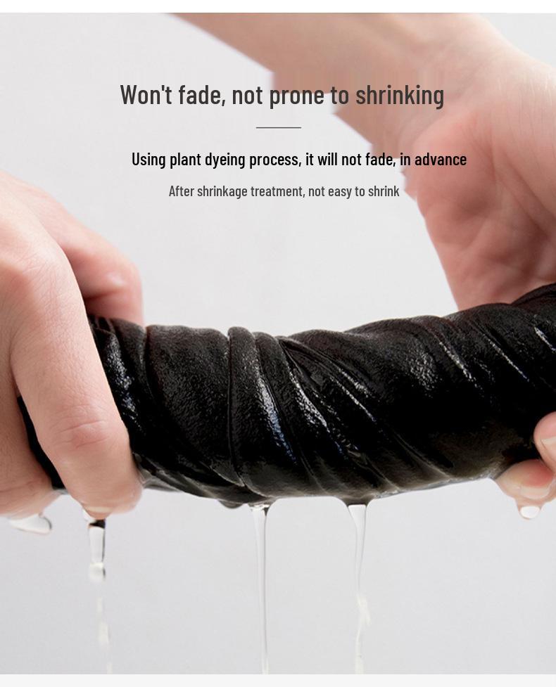 Женская летняя модальная приталенная футболка большого размера с коротким рукавом черного цвета