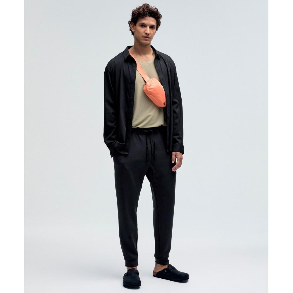 Lululemon Гладкие джоггеры Spacer высокие черные