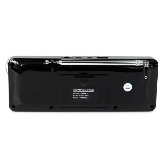 Цифровое радио Retekess TR602 Портативный светодиодный дисплей Стереодинамик громкой связи FM/AM Bluetooth-совместимое радио для пожилых людей