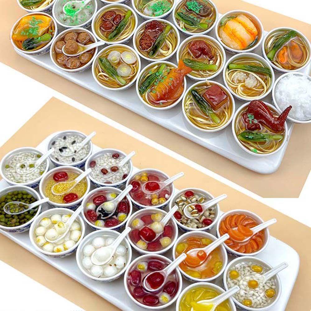 Craft Dollhouse Accessories Simulated Food Model Kitchen Accessories Kitchen Dollhouse MIniature House Food