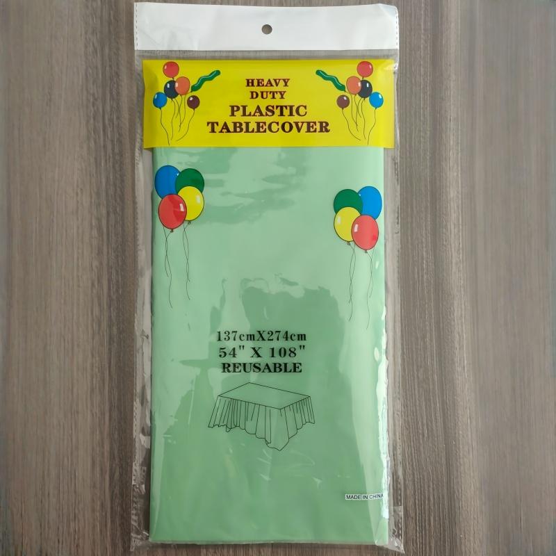 1/4 шт. однотонная одноразовая пластиковая скатерть, складная, подходит для свадеб, выпускных церемоний и рождественских вечеринок