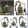 Metal Bell Carved Dragon Buddhist Good Luck Feng Shui Ornament Home Decoration Figurines