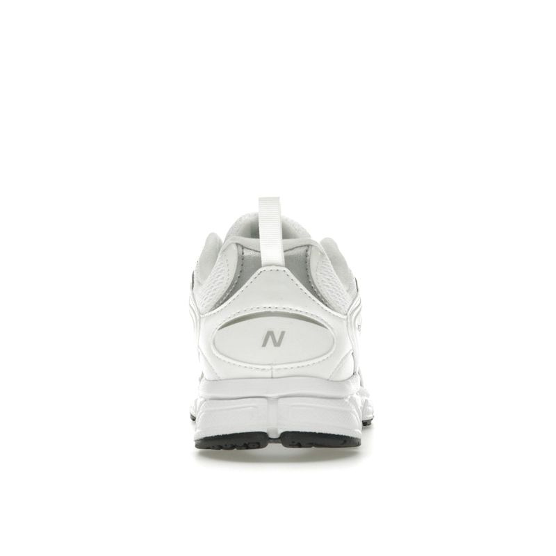 New Balance Белые серебристые кроссовки унисекс 408 ML408W