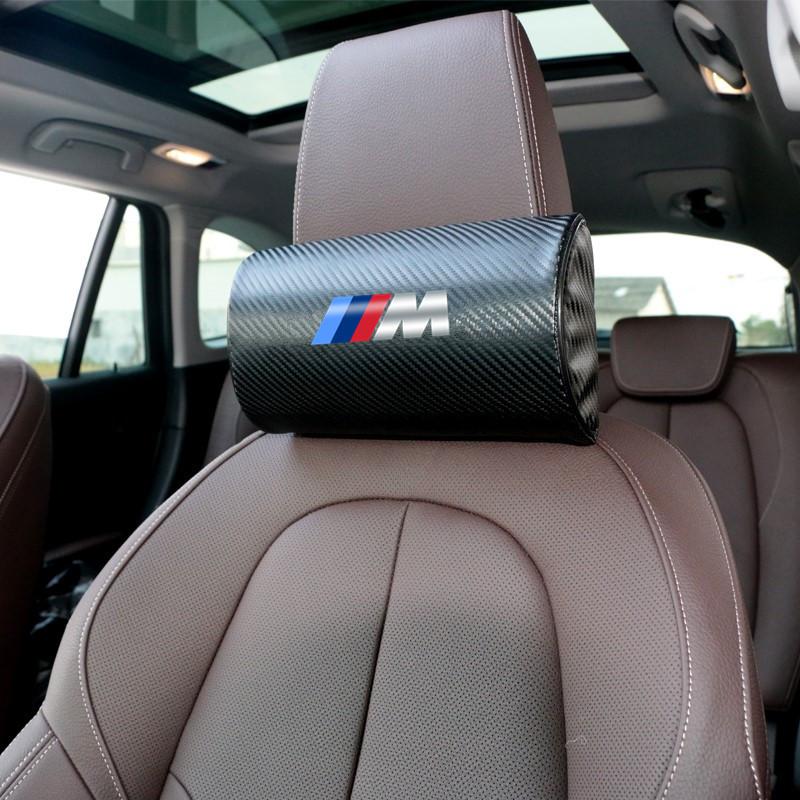 car neck pillows both side pu leather single headrest case for BMW X1 X3 X5 E39 E46 E90 F20 E60 F30 E36 F10 E87 E70 E91 E30 G30